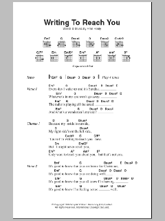 Writing To Reach You von Travis (Download) 