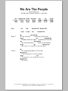 We Are The People von Empire Of The Sun (Download) 