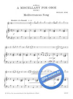 A Miscellany For Oboe Book 1 von Michael Rose im Alle Noten Shop kaufen