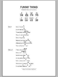 Funny Thing von Travis (Download) 