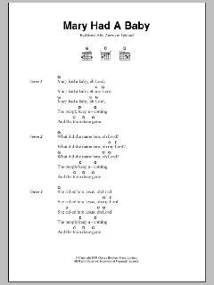 Mary Had A Baby von African-American Spiritual (Download) 