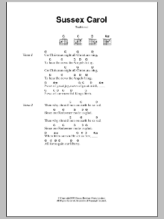 Sussex Carol von Traditional English Carol (Download) 