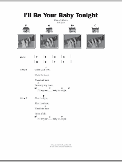 I'll Be Your Baby Tonight von Bob Dylan (Download) 