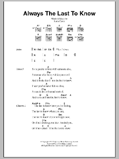 Always The Last To Know von Del Amitri (Download) 