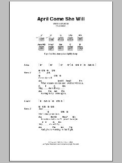 April Come She Will von Simon & Garfunkel (Download) 