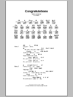 Congratulations von Paul Simon (Download) 