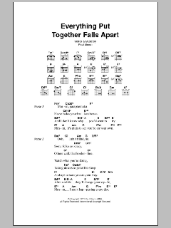 Everything Put Together Falls Apart von Paul Simon (Download) 