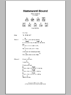 Homeward Bound von Paul Simon (Download) 