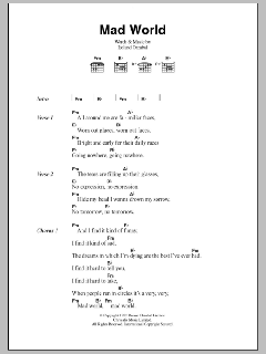 Mad World von Tears For Fears (Download) 