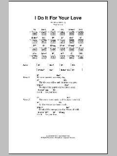 I Do It For Your Love von Paul Simon (Download) 