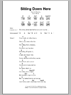 Sitting Down Here von Lene Marlin (Download) 
