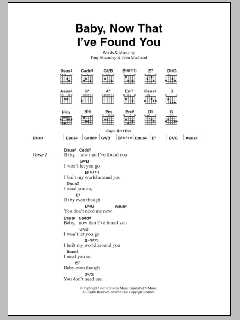 Baby, Now That I've Found You von The Foundations (Download) 