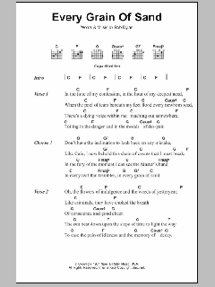 Every Grain Of Sand von Bob Dylan (Download) 