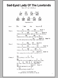 Sad-Eyed Lady Of The Lowlands von Bob Dylan (Download) 