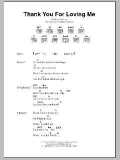 Thank You For Loving Me von Bon Jovi (Download) 