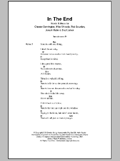 In The End von Linkin Park (Download) 