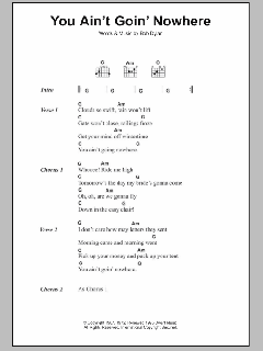 You Ain't Goin' Nowhere von Bob Dylan (Download) 