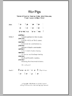 War Pigs von Black Sabbath (Download) 