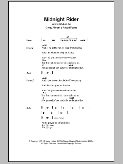 Midnight Rider von Gregg Allman (Download) 