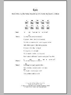 Epic von Faith No More (Download) 