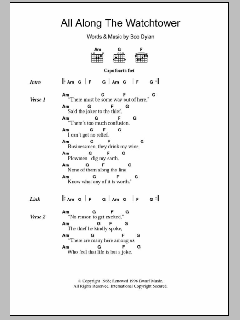 All Along The Watchtower von Bob Dylan (Download) 