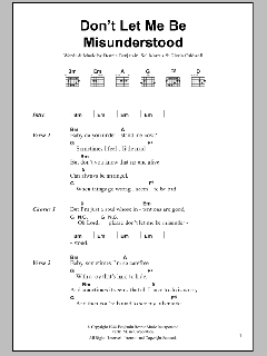 Don't Let Me Be Misunderstood von Nina Simone (Download) 