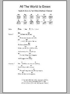 All The World Is Green von Tom Waits (Download) 