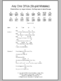 Anyone Of Us (Stupid Mistake) von Gareth Gates (Download) 