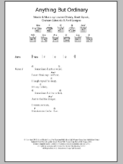 Anything But Ordinary von Avril Lavigne (Download) 