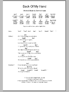 Back Of My Hand von Gemma Hayes (Download) 