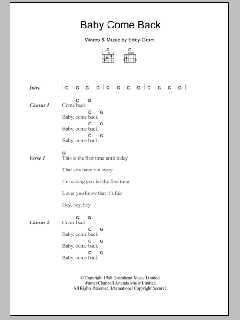 Baby Come Back von Eddy Grant (Download) 