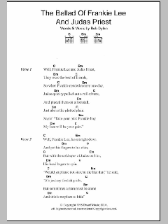 The Ballad Of Frankie Lee And Judas Priest von Bob Dylan (Download) 