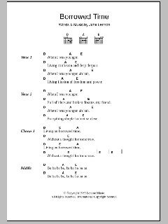 Borrowed Time von John Lennon (Download) 