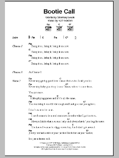 Bootie Call von All Saints (Download) 