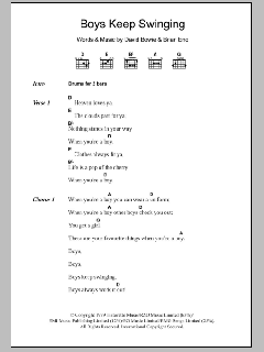 Boys Keep Swinging von David Bowie (Download) 
