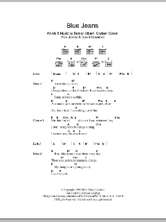 Blue Jeans von Blur (Download) 