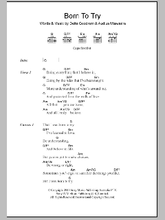 Born To Try von Delta Goodrem (Download) 