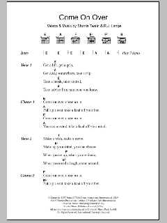 Come On Over von Shania Twain (Download) 