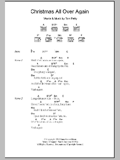Christmas All Over Again von Tom Petty (Download) 