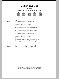 Cotton-Eye Joe von Traditional (Download) 