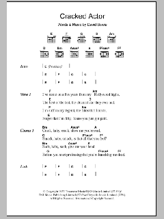 Cracked Actor von David Bowie (Download) 