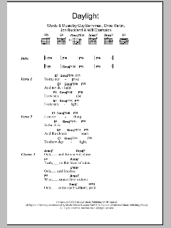 Daylight von Coldplay (Download) 