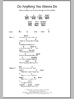 Do Anything You Wanna Do (Download) 