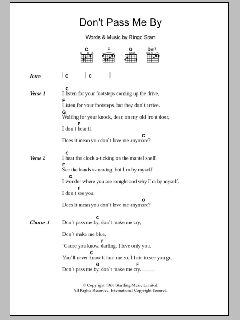 Don't Pass Me By von The Beatles (Download) 