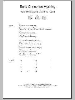 Early Christmas Morning von Cyndi Lauper (Download) 