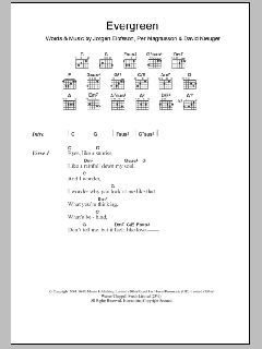 Evergreen von Westlife (Download) 