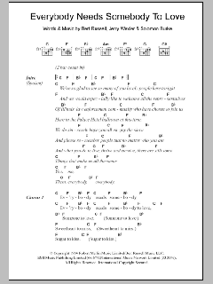 Everybody Needs Somebody To Love von Solomon Burke (Download) 