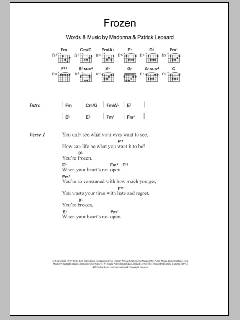 Frozen von Madonna (Download) 