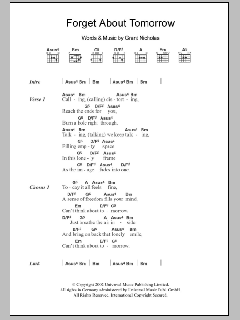 Forget About Tomorrow von Feeder (Download) 
