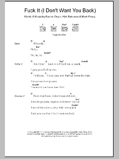 F*** It (I Don't Want You Back) von Eamon (Download) 